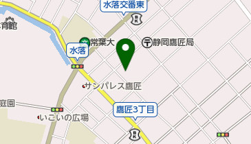 静岡県総合研修所もくせい会館静岡県職員会館の地図画像