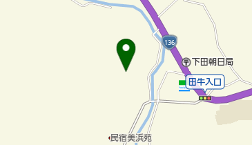 民宿海蔵の地図画像
