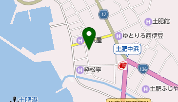 湯浴みの宿潮騒の地図画像