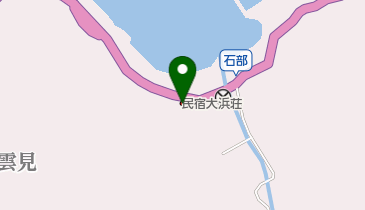 民宿大浜荘の地図画像
