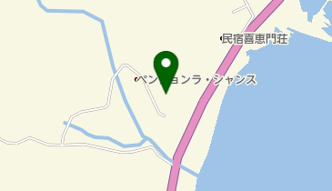 民宿為吉の地図画像