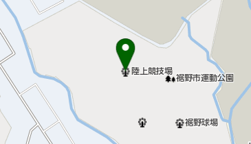 裾野市運動公園陸上競技場の地図画像