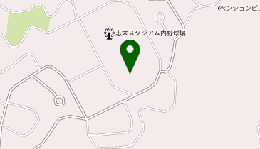 志太スタジアム内サッカー場の地図画像