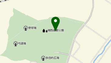 湖西運動公園陸上競技場の地図画像