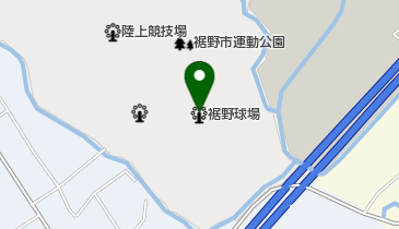 裾野市運動公園野球場の地図画像