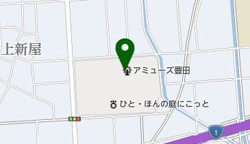 磐田市アミューズ豊田の地図画像