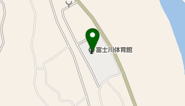 富士市立富士川体育館の地図画像