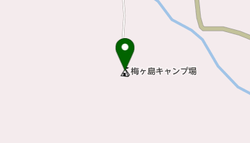 静岡市梅ヶ島キャンプ場の地図画像