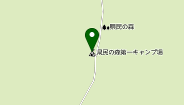 静岡県県民の森第一キャンプ場の地図画像