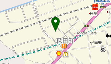 スポーツクラブアクトス浜松の地図画像