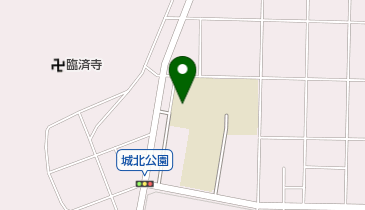 城北運動場の地図画像