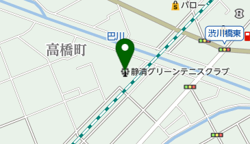 静清グリーンテニスクラブの地図画像