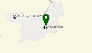 有度山総合公園運動施設の地図画像