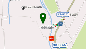 西ヶ谷総合運動場テニスコートの地図画像