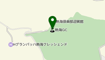熱海ゴルフ倶楽部の地図画像