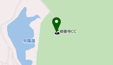 修善寺カントリークラブの地図画像