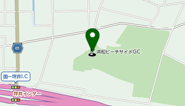 浜松ビーチサイドゴルフ倶楽部の地図画像