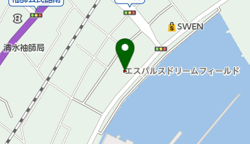 エスパルスドリームフィールドの地図画像