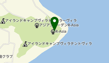 初島アイランドリゾートの地図画像