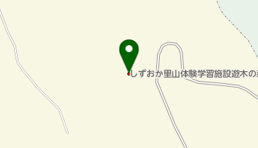 静岡県しずおか里山体験学習施設遊木の森の地図画像