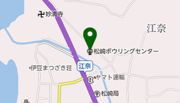 松崎ボウリングセンターの地図画像