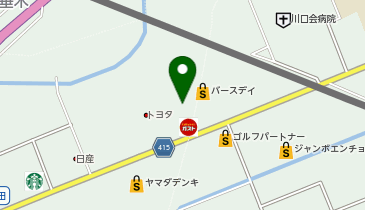 GiGO掛川の地図画像