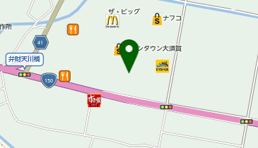 アピナ大須賀店の地図画像