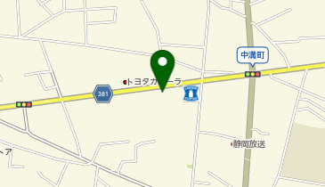 サープラ島田あそびタウンの地図画像