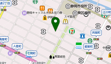 GiGO静岡の地図画像