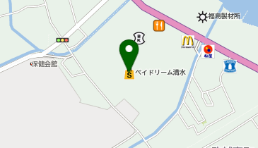 GiGOベイドリーム清水の地図画像