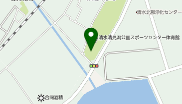 清水清見潟公園スポーツセンター屋内プールの地図画像