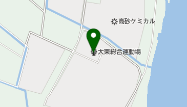 掛川市大東プールの地図画像