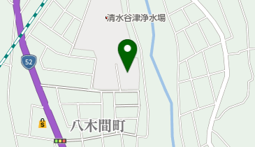 八木間六本松公園プールの地図画像