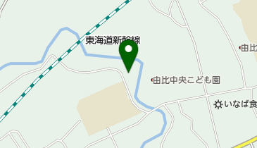 静岡市立由比小学校プールの地図画像