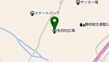 藤枝総合運動公園多目的広場の地図画像