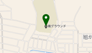 藤枝市中央小南グラウンドの地図画像