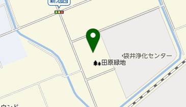 田原緑地多目的広場の地図画像