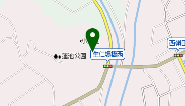 菊川市蓮池公園小菊荘グラウンドの地図画像