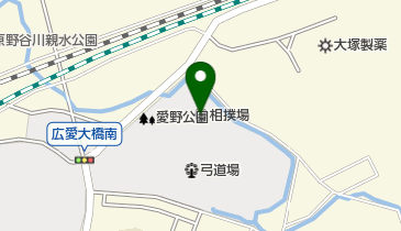 愛野公園相撲場の地図画像