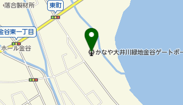 かなや大井川緑地金谷ゲートボール場の地図画像