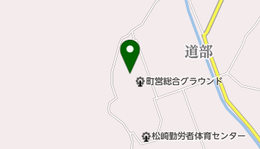 松崎町営総合運動場フットサルの地図画像