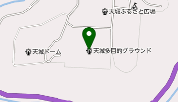 天城ふるさと広場天城多目的グラウンドの地図画像