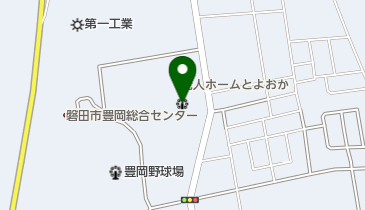 磐田市豊岡ゲートボール場の地図画像