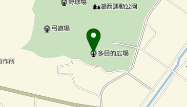 湖西運動公園多目的広場の地図画像