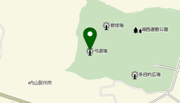 湖西運動公園弓道場の地図画像