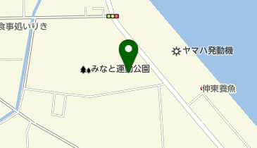 湖西市みなと運動公園多目的広場の地図画像