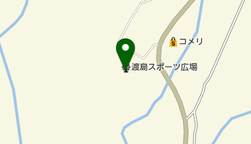 渡島区グランドの地図画像