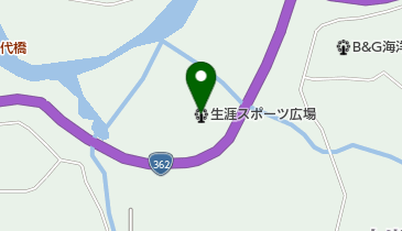生涯スポーツ広場の地図画像