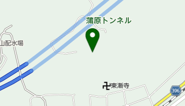 御殿山広場さくらつり橋の地図画像