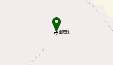 宝蔵院の地図画像